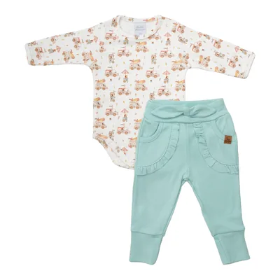 Conjunto Body + Calça Piu-Piu, referência 93362