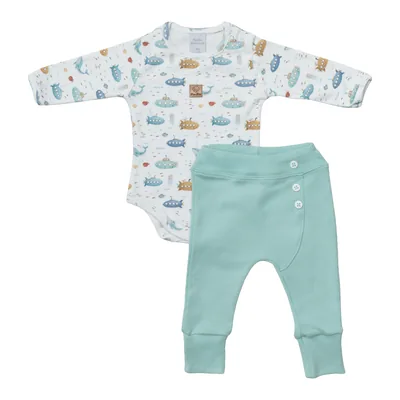 Conjunto Body + Calça Piu-Piu, referência 93364