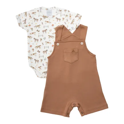Conjunto Body + Jardineira Piu-Piu, referência 95104