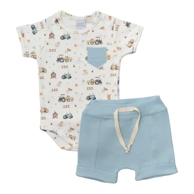 Conjunto Body + Short Piu-Piu, referência 97059