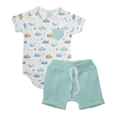 Conjunto Body + Short Piu-Piu, referência 97060